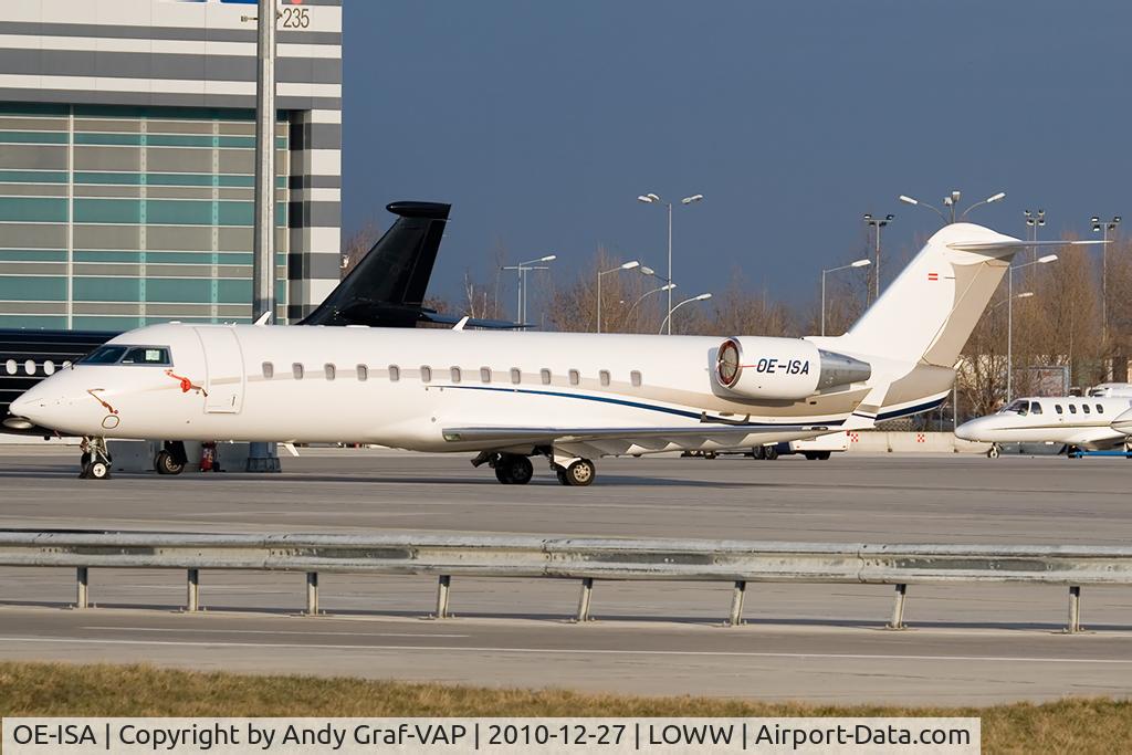 OE-ISA, 2007 Bombardier Challenger 850 (CL-600-2B19) C/N 8043, CRJ
