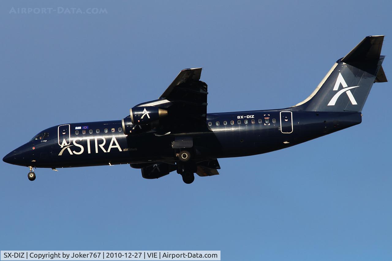 SX-DIZ, 1991 British Aerospace BAe.146-300 C/N E3206, Astra Airlines