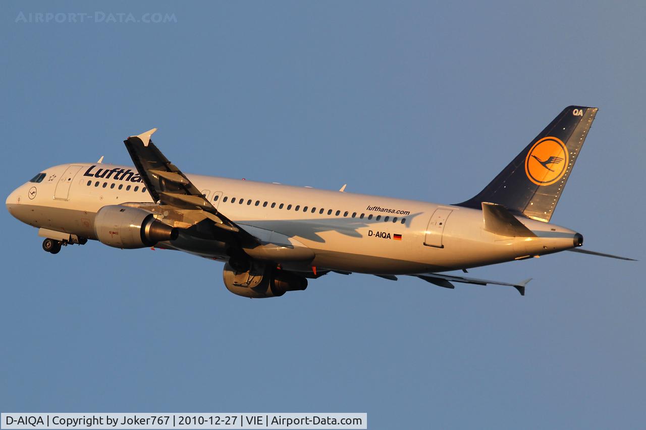 D-AIQA, 1991 Airbus A320-211 C/N 0172, Lufthansa