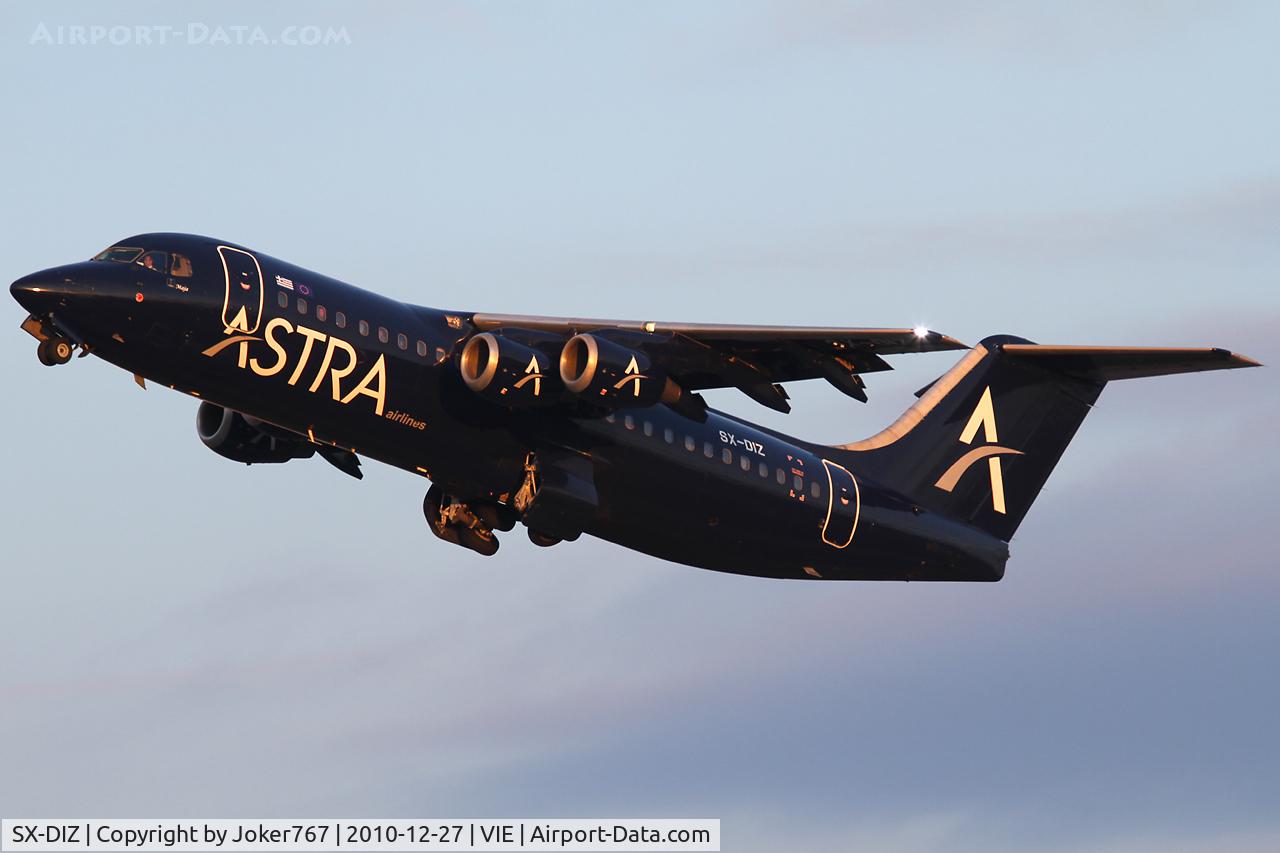 SX-DIZ, 1991 British Aerospace BAe.146-300 C/N E3206, Astra Airlines
