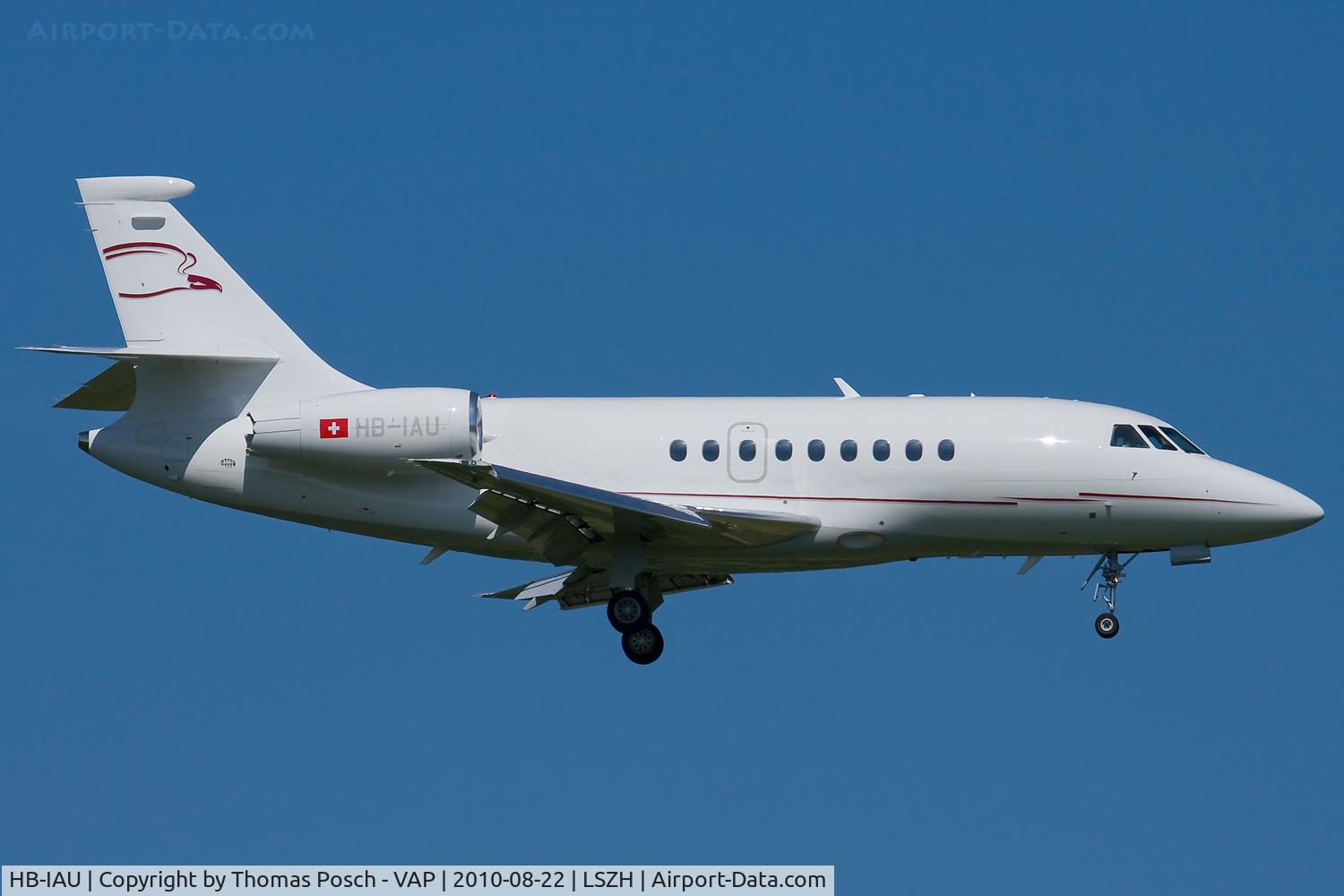 HB-IAU, 2003 Dassault Falcon 2000EX C/N 14, CAT Aviation