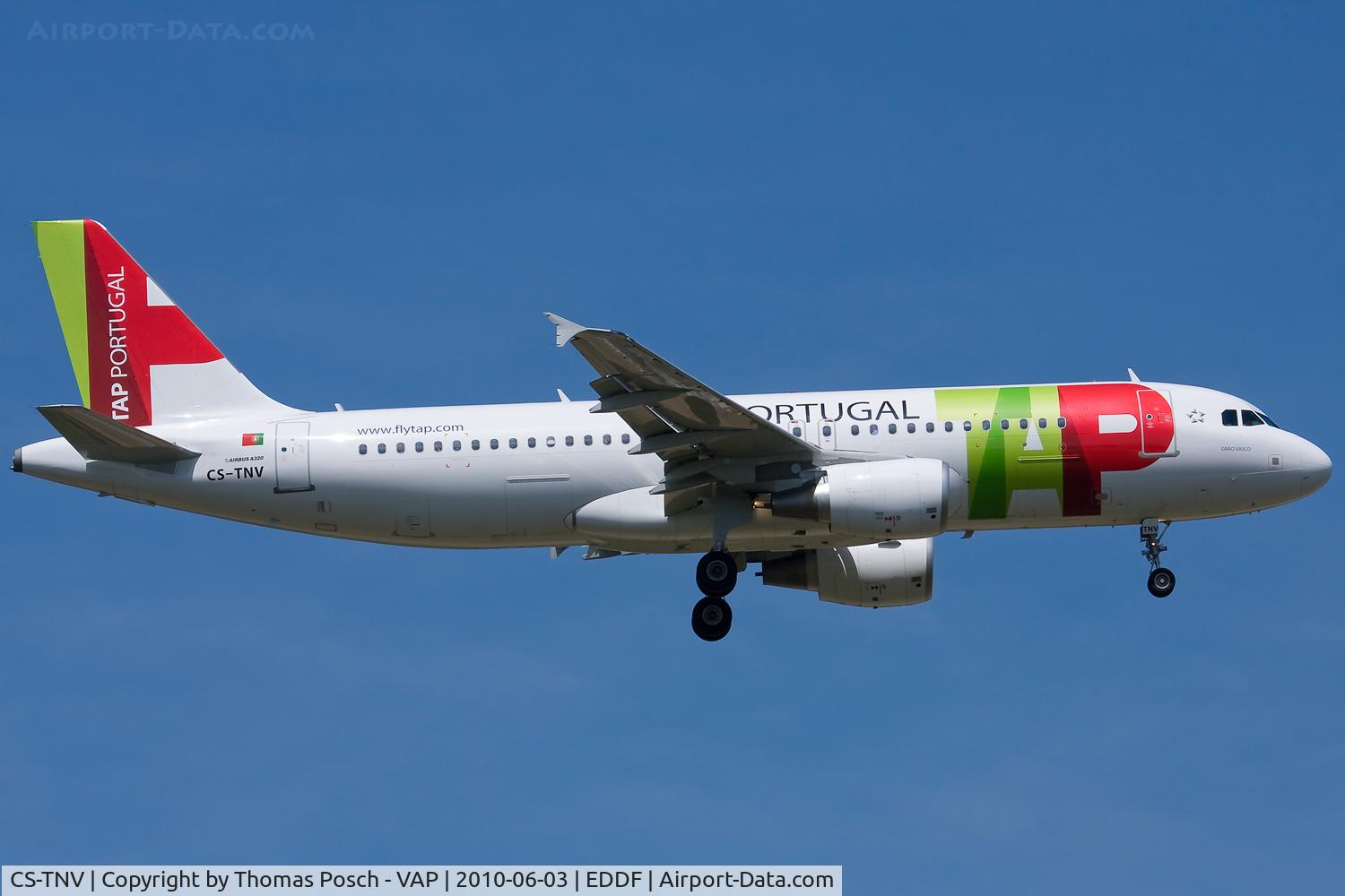 CS-TNV, 2009 Airbus A320-214 C/N 4143, TAP Air Portugal