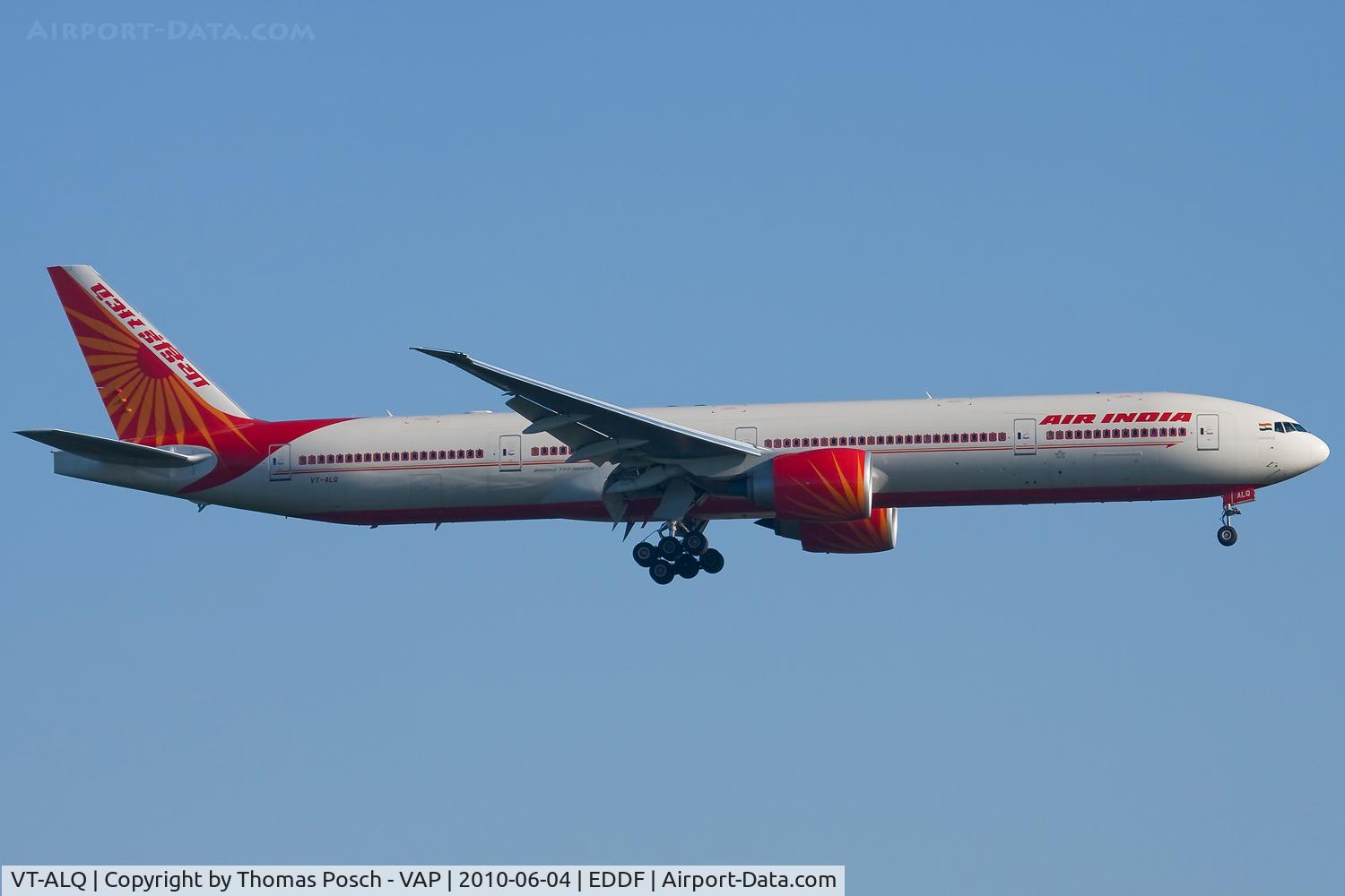 VT-ALQ, 2009 Boeing 777-337/ER C/N 36315, Air India