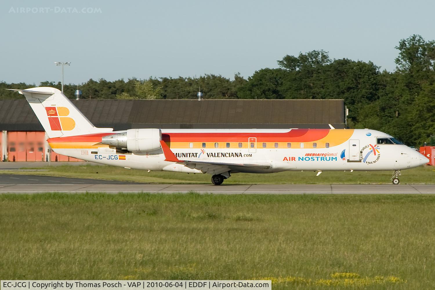 EC-JCG, 2004 Bombardier CRJ-200ER (CL-600-2B19) C/N 7973, Iberia