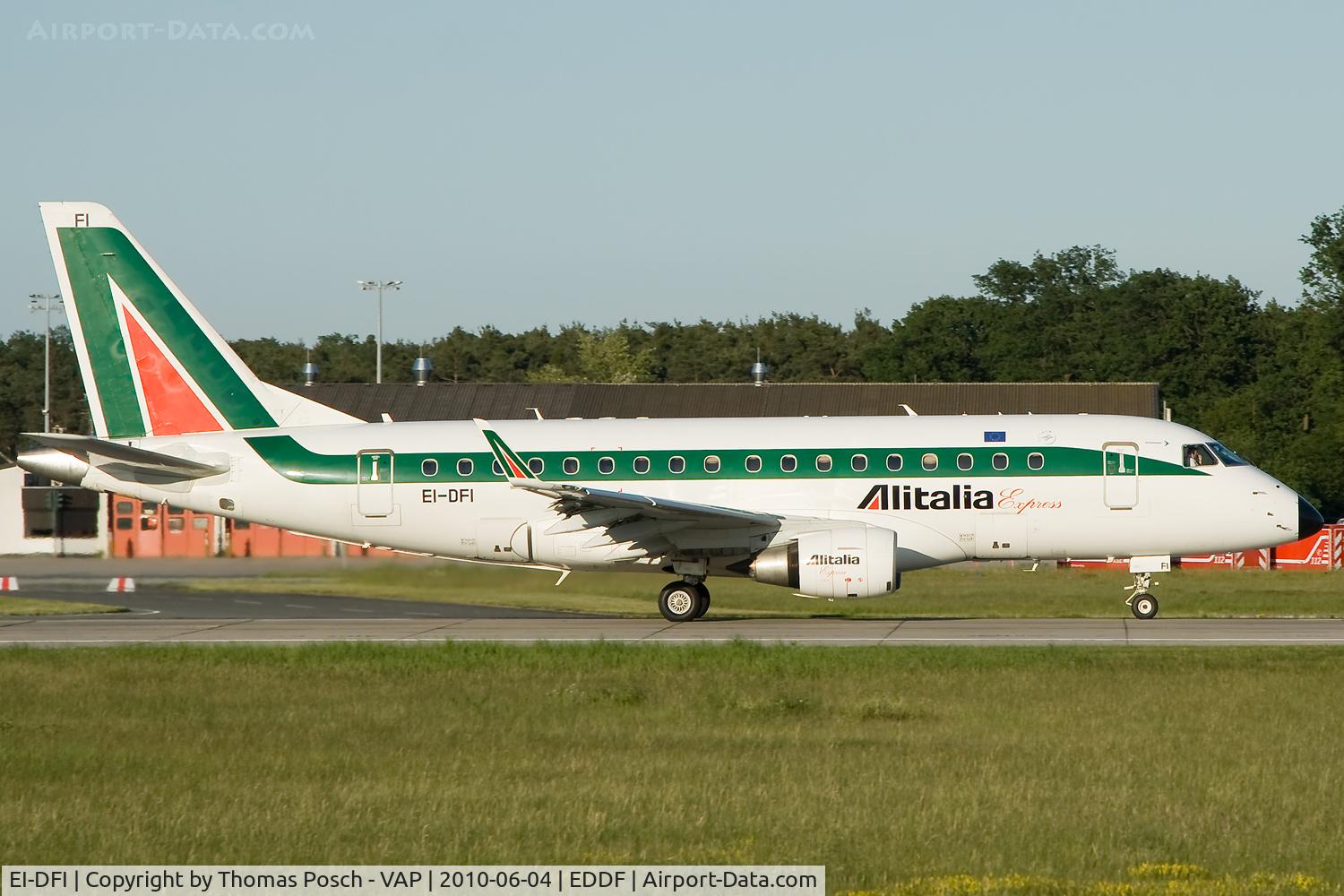 EI-DFI, 2003 Embraer 170LR (ERJ-170-100LR) C/N 17000010, Alitalia Express