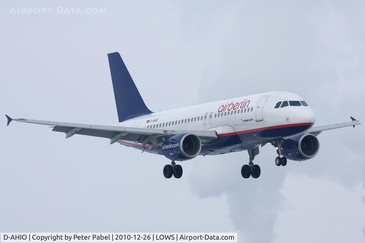 D-AHIO, 2009 Airbus A319-112 C/N 3872, SZG Winter 10/11