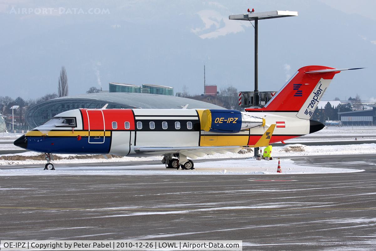 OE-IPZ, 2009 Bombardier Challenger 605 (CL-600-2B16) C/N 5808, SZG Winter 10/11