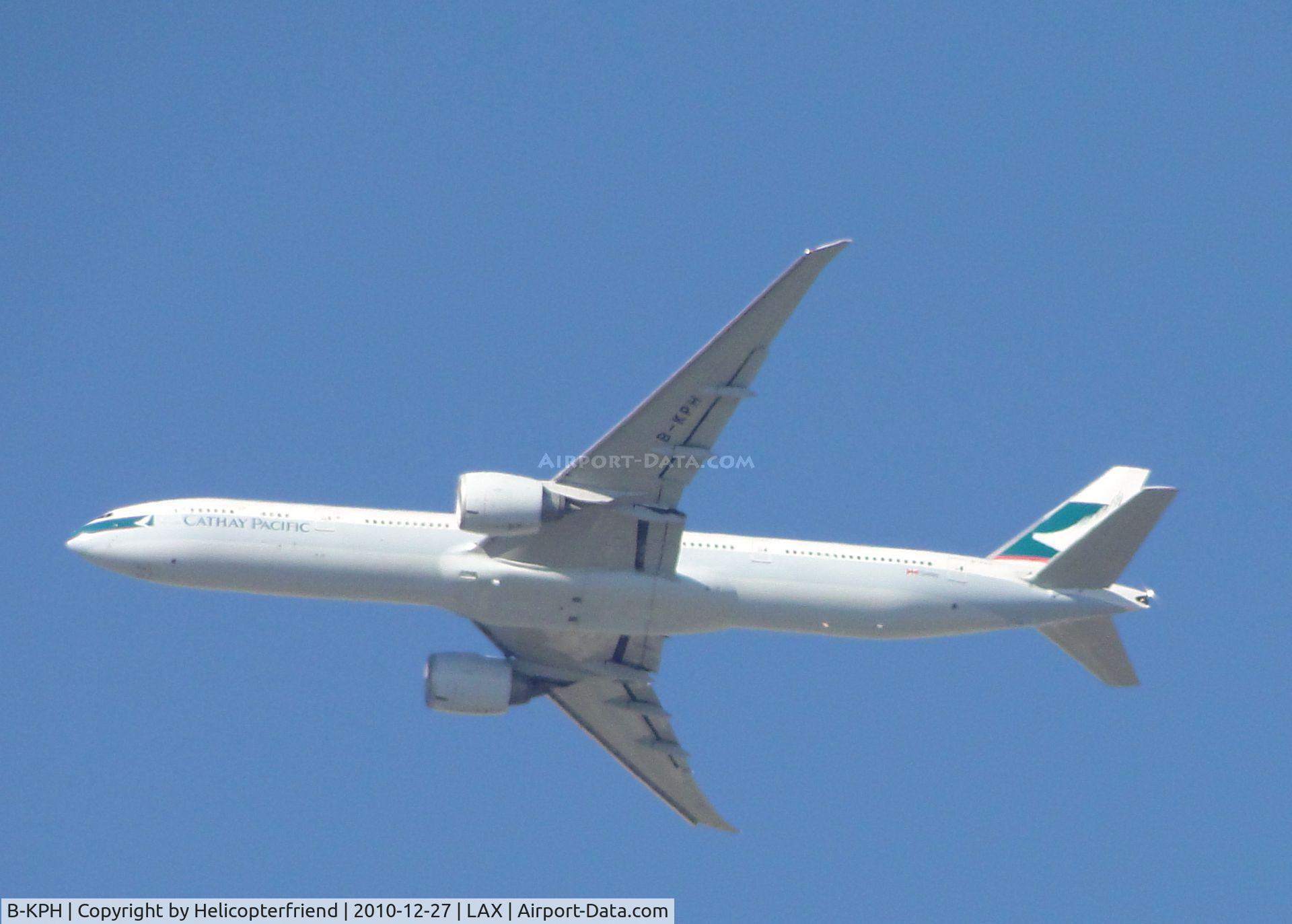 B-KPH, 2008 Boeing 777-367/ER C/N 35301, On final to runway 14