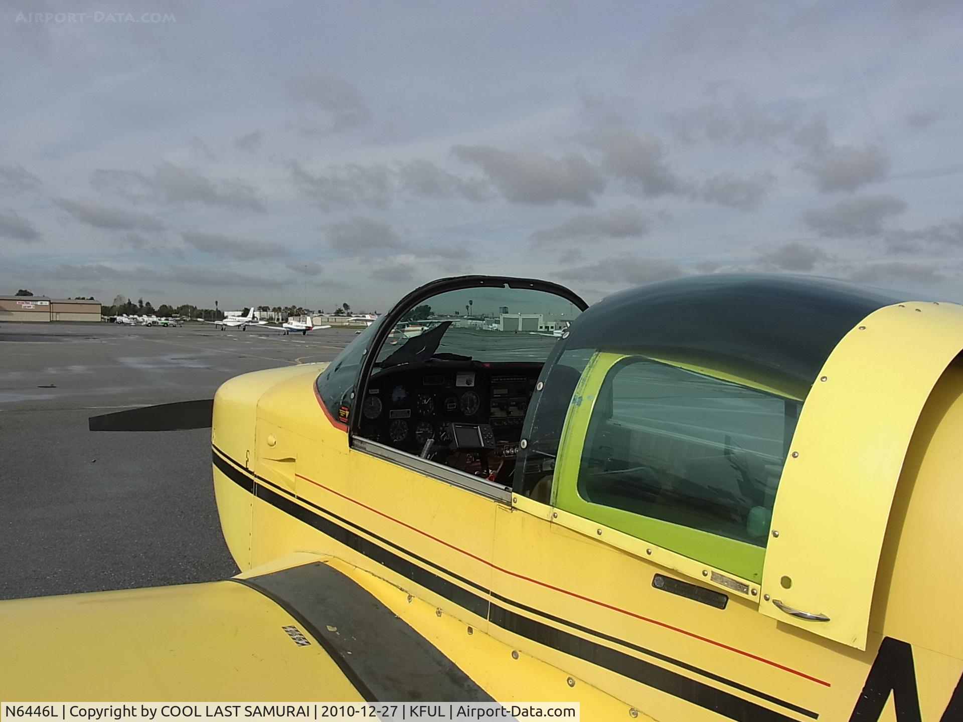 N6446L, 1972 American Aviation AA-1A Trainer C/N AA1A-0446, Fullerton Airport Parking
