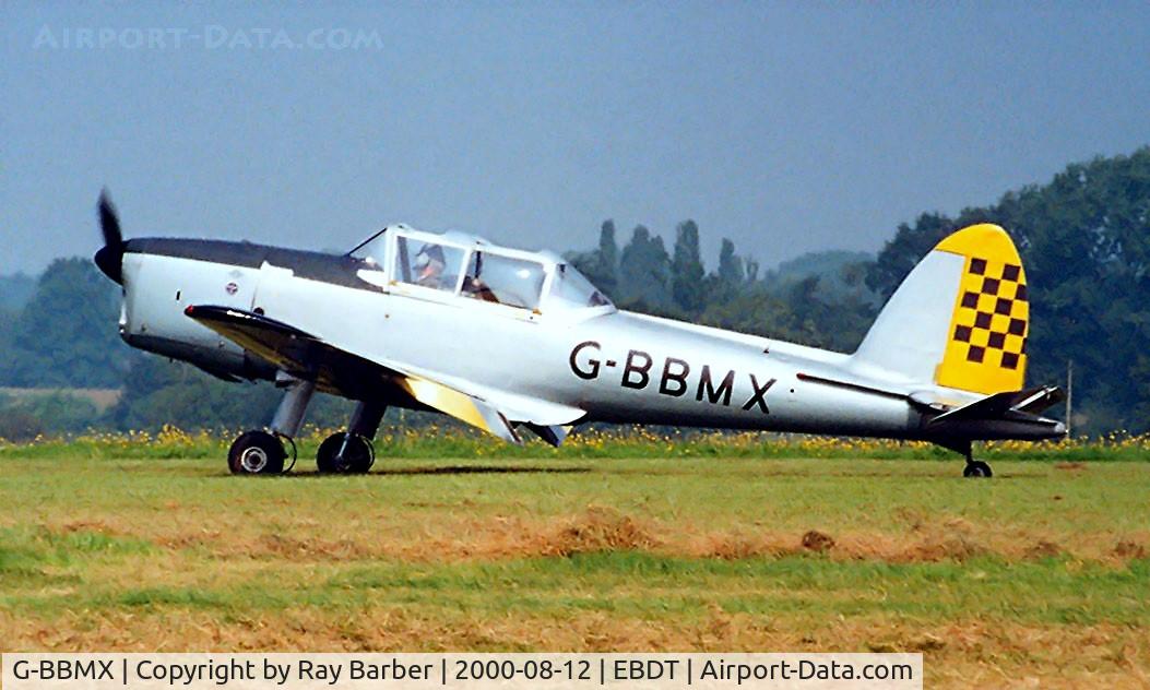G-BBMX, 1950 De Havilland DHC-1 Chipmunk T.10 C/N C1/0800, DHC-1 Chipmunk 22 [C1/0800] Schaffen-Diest~OO 12/08/2000