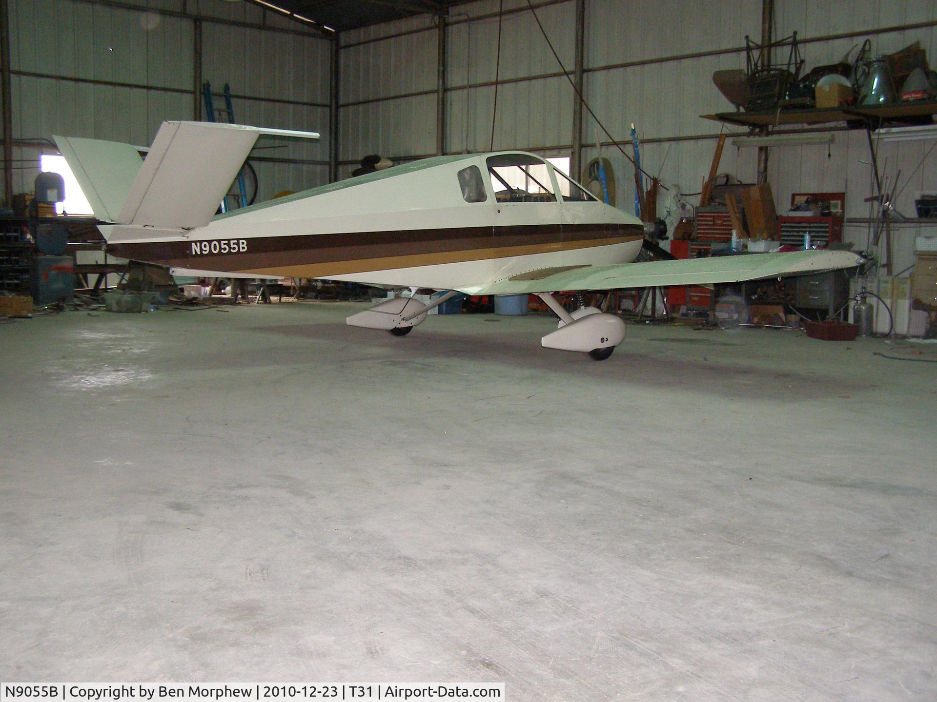 N9055B, 1980 Davis DA-2A C/N 200, Grove Aircraft wheels and brakes and wheel pants just installed
