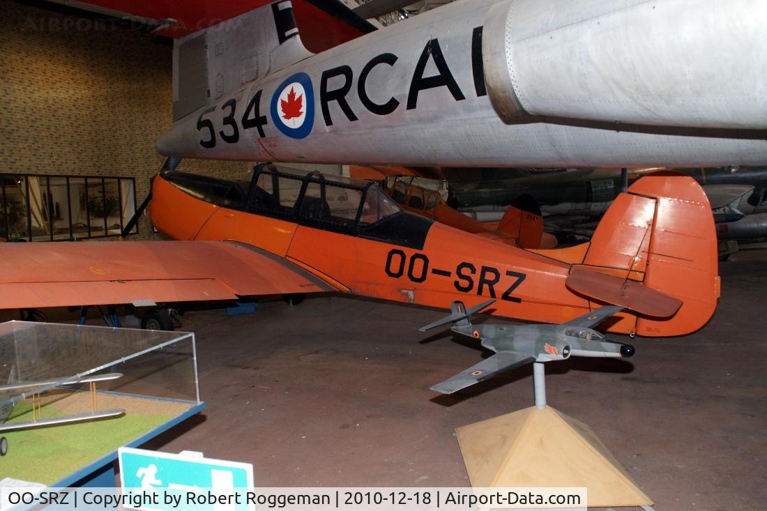OO-SRZ, Stampe-Vertongen SR-7B C/N 1003, Stampe-Renard S.R.7D Monitor.Preserved Brussels Air Museum.