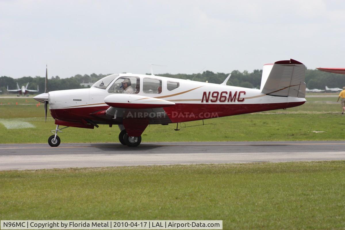 N96MC, 1960 Beech M35 Bonanza C/N D-6555, Beech M35
