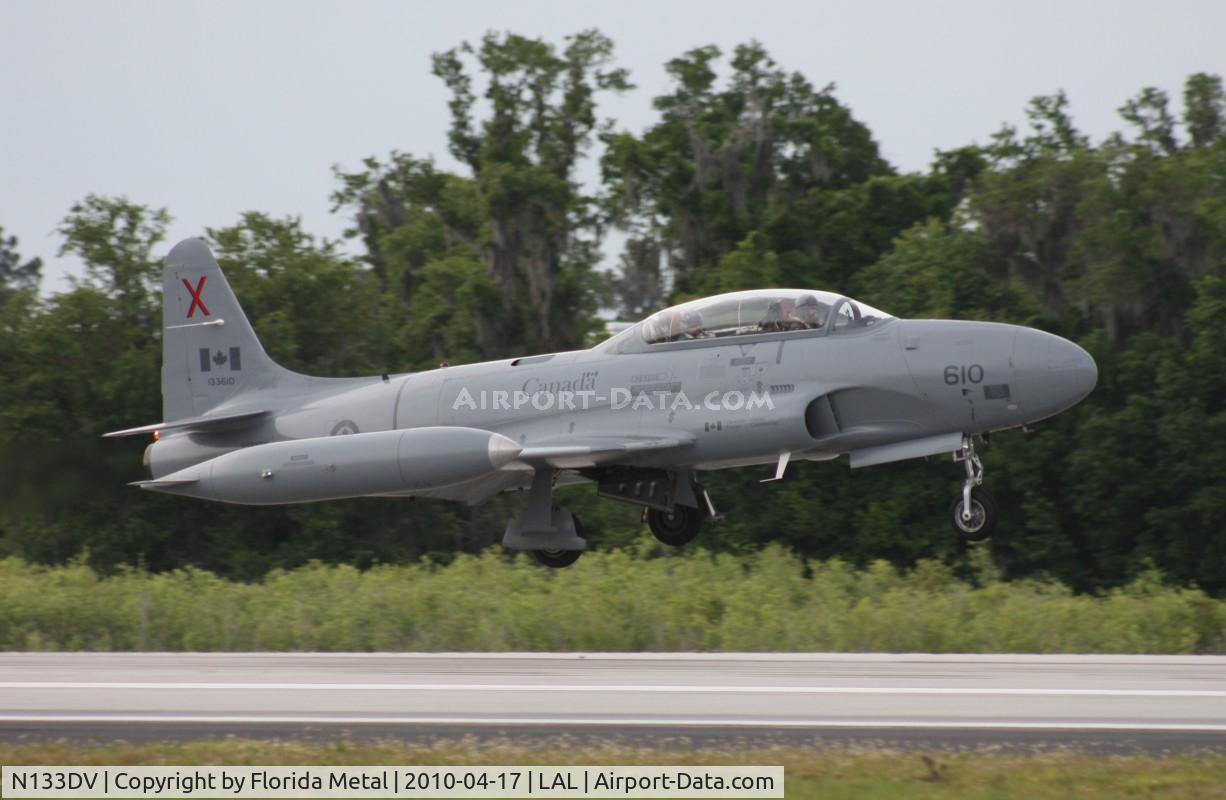 N133DV, 1959 Canadair CT-133 Silver Star 3 C/N T33-610, CT-133