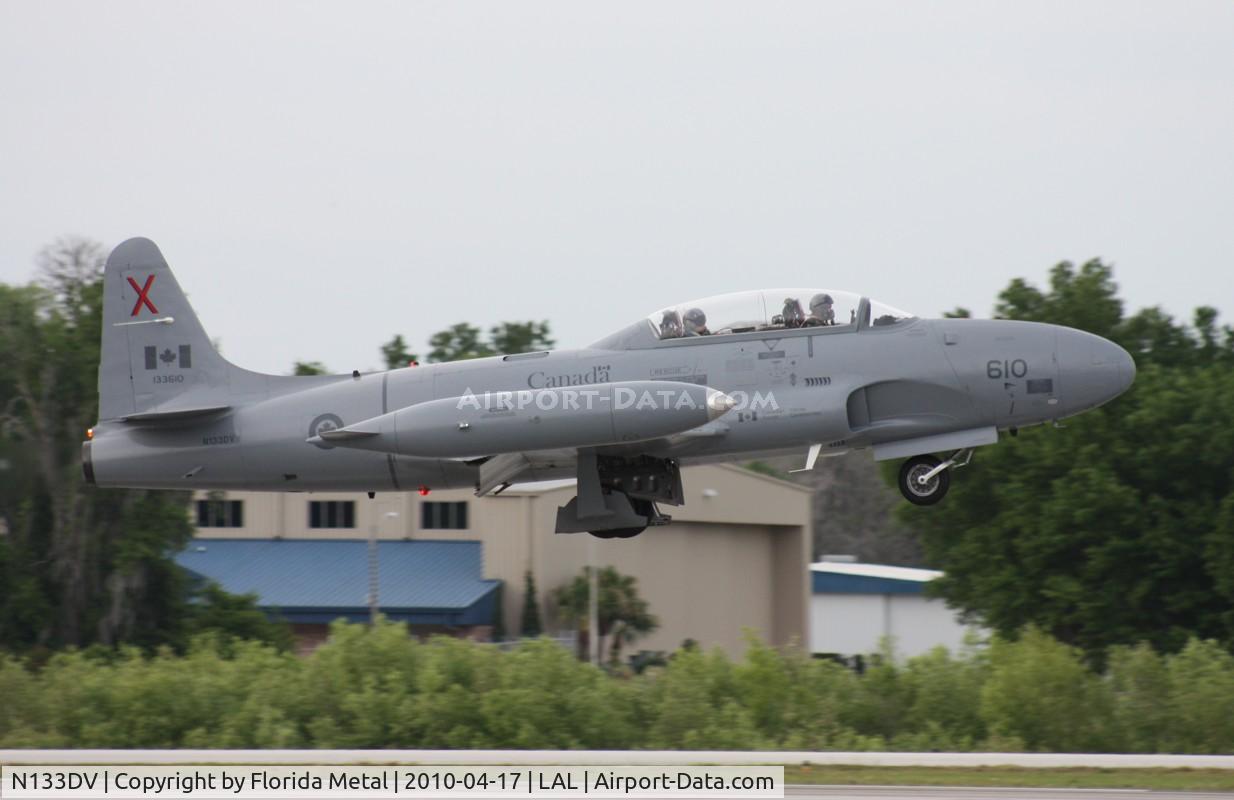 N133DV, 1959 Canadair CT-133 Silver Star 3 C/N T33-610, CT-133