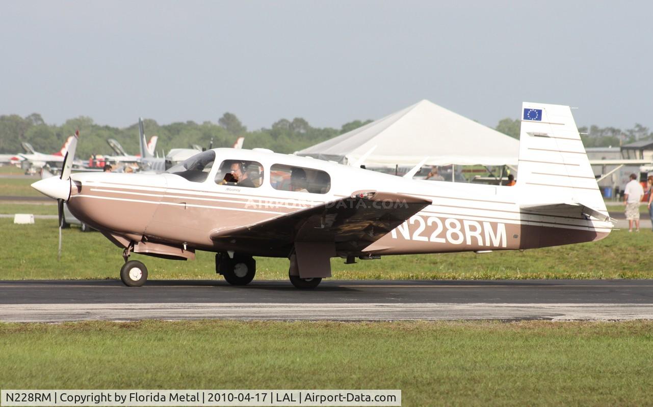 N228RM, 1990 Mooney M20K C/N 25-1230, M20K