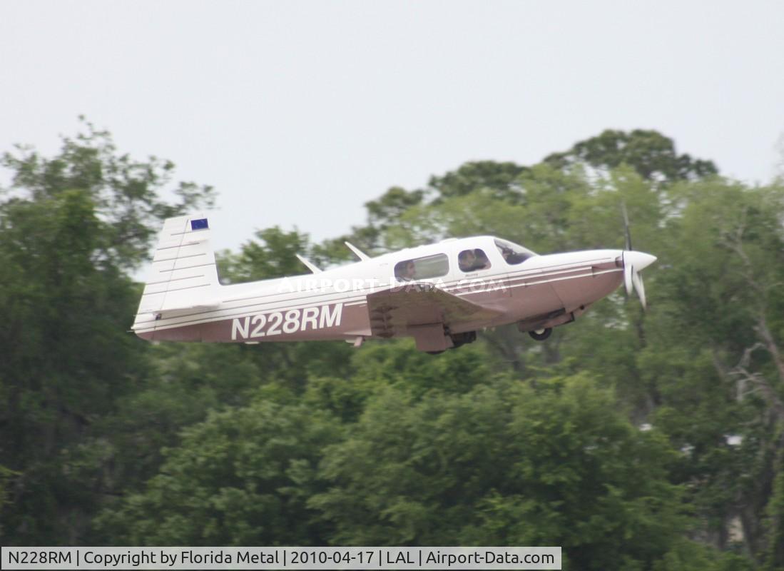 N228RM, 1990 Mooney M20K C/N 25-1230, M20K