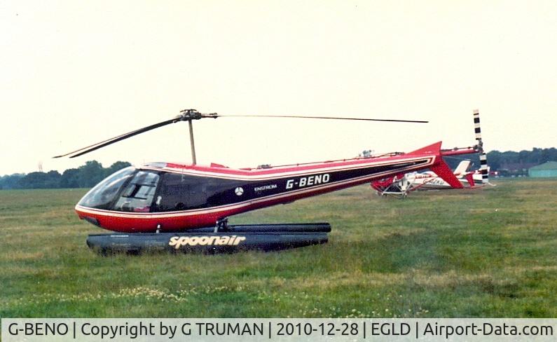 G-BENO, 1976 Enstrom 280C-UK Shark C/N 1060, Visiting Denham in 1980 (?)