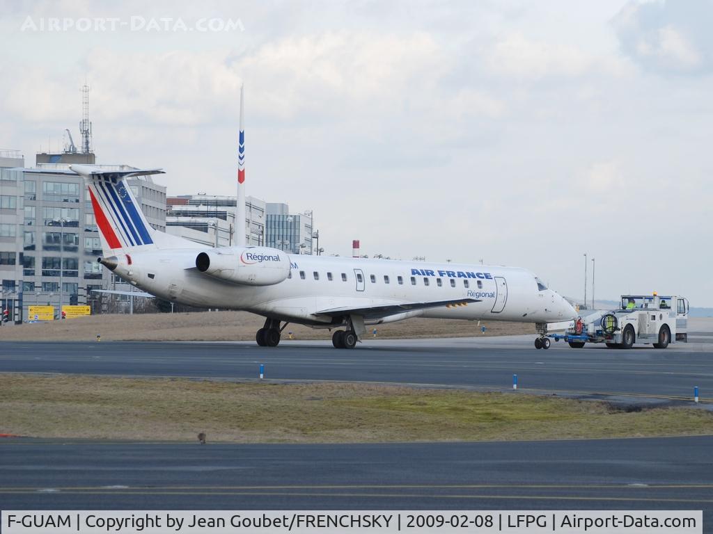 F-GUAM, 2000 Embraer ERJ-145LR (EMB-145LR) C/N 145266, Régional aux //