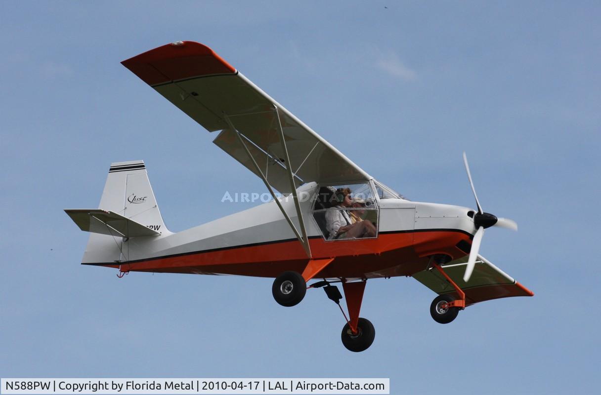 N588PW, Just Aircraft Highlander C/N JA172-08-08, Highlander