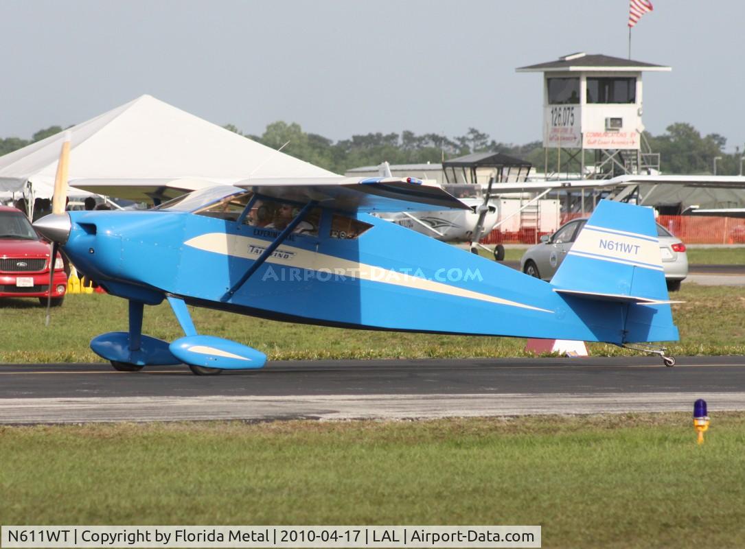 N611WT, Wittman W-10 Tailwind C/N 611, W-10