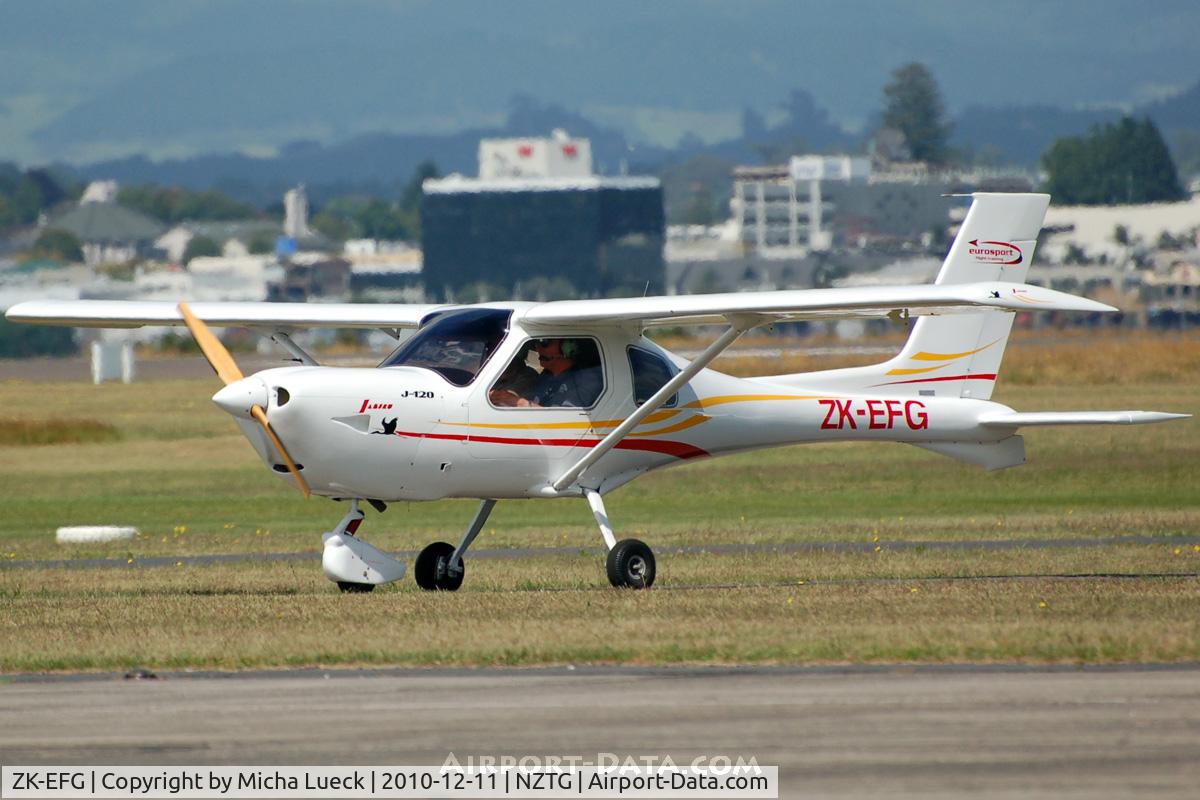 ZK-EFG, 2010 Jabiru J120-C C/N 001, At Tauranga