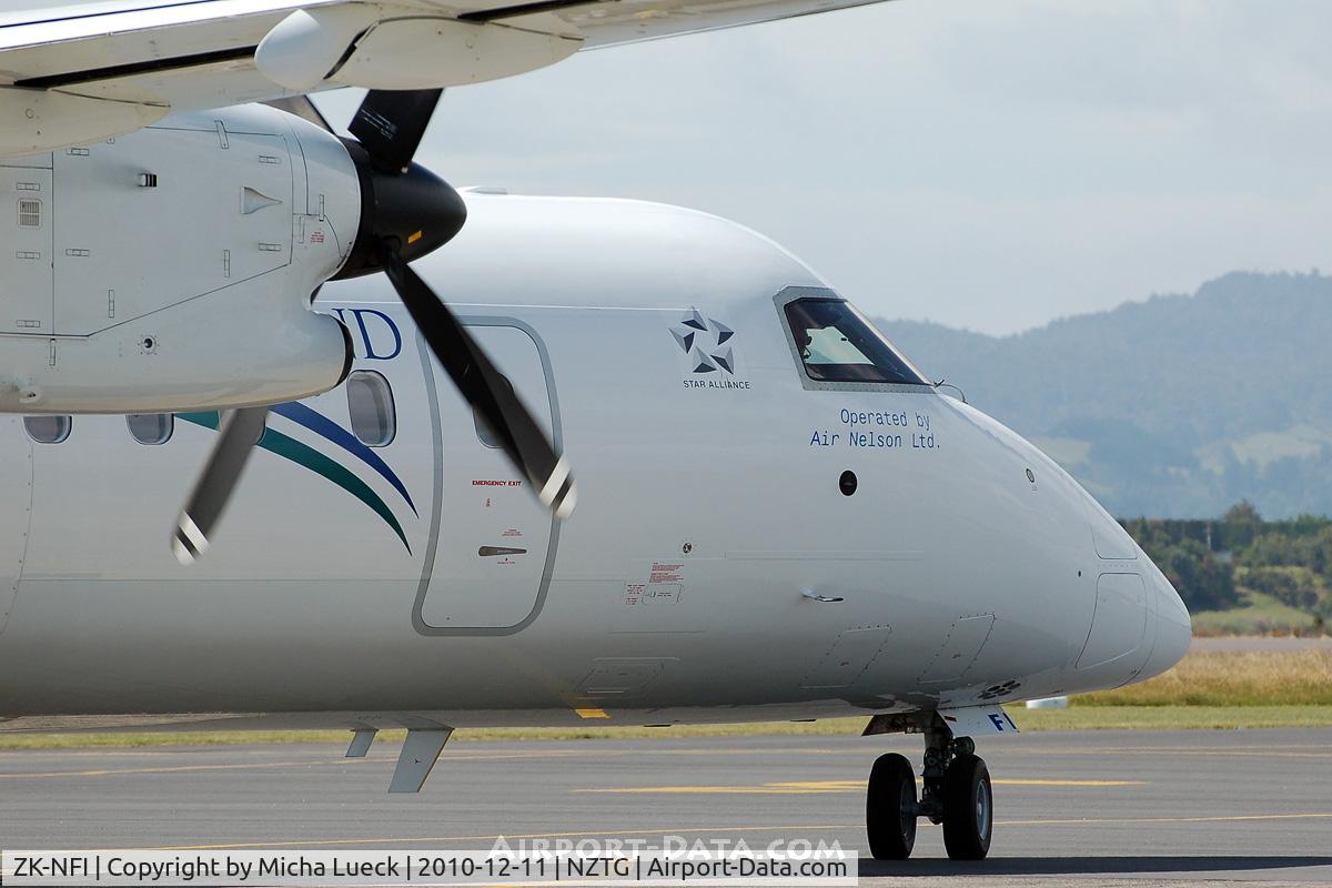 ZK-NFI, 2009 De Havilland Canada DHC-8-311 Dash 8 C/N 671, At Tauranga