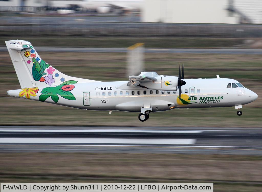 F-WWLD, 2010 ATR 42-500 C/N 831, C/n 831 - To be F-OIXH