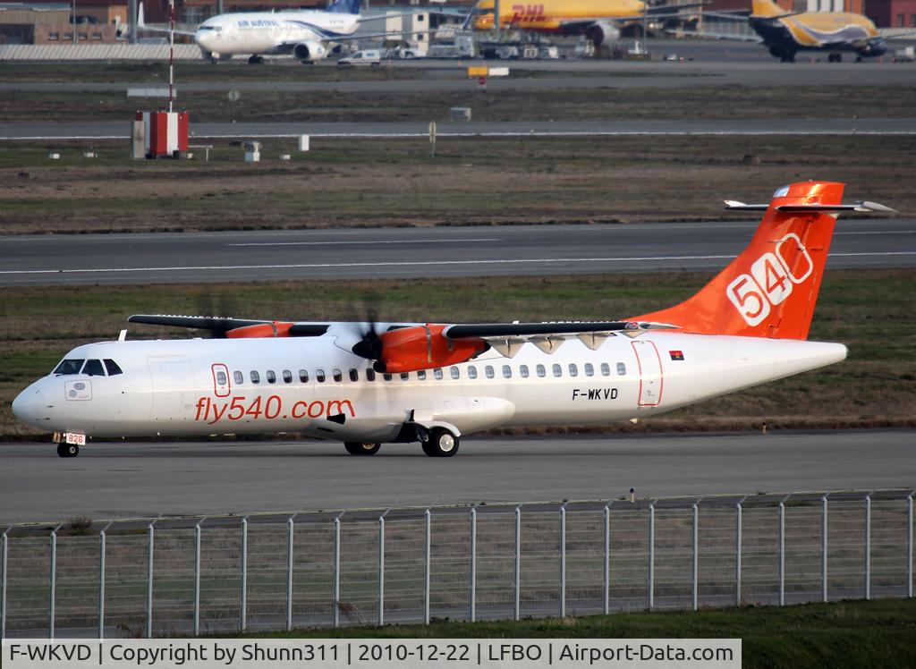 F-WKVD, 2010 ATR 72-212A C/N 826, C/n 826