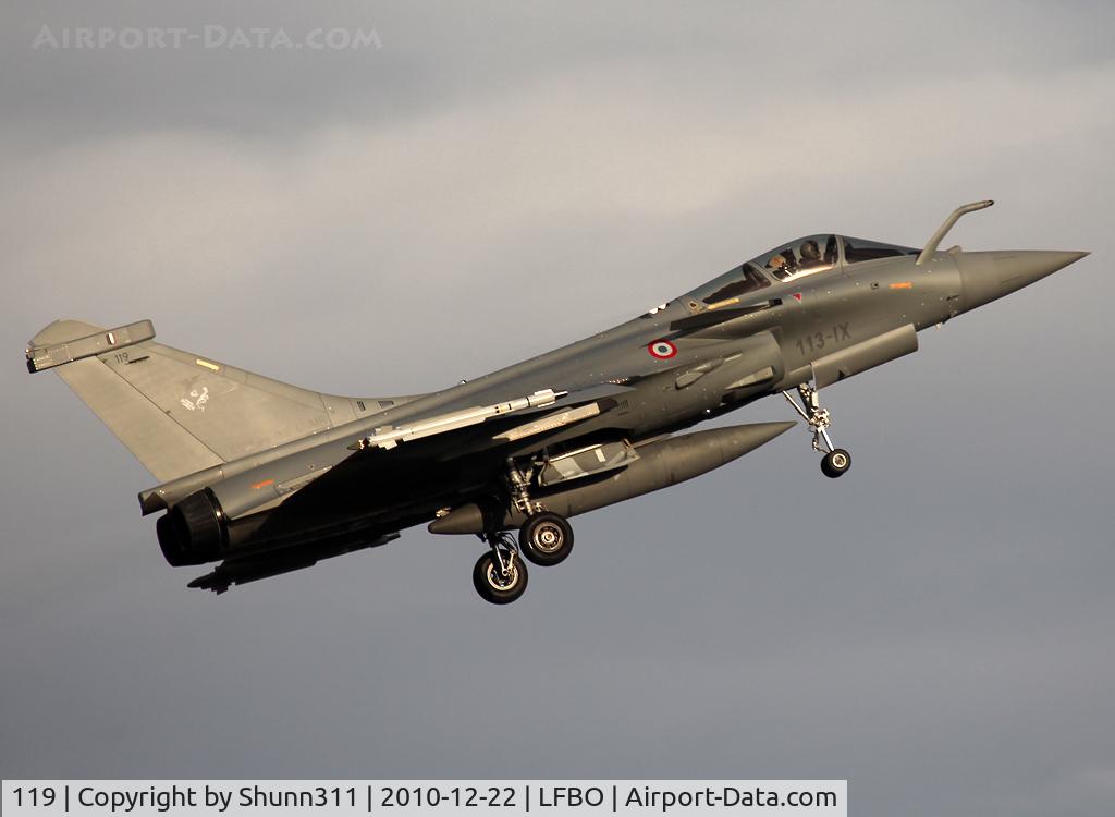 119, 2010 Dassault Rafale C C/N 119, Go around for exercice...