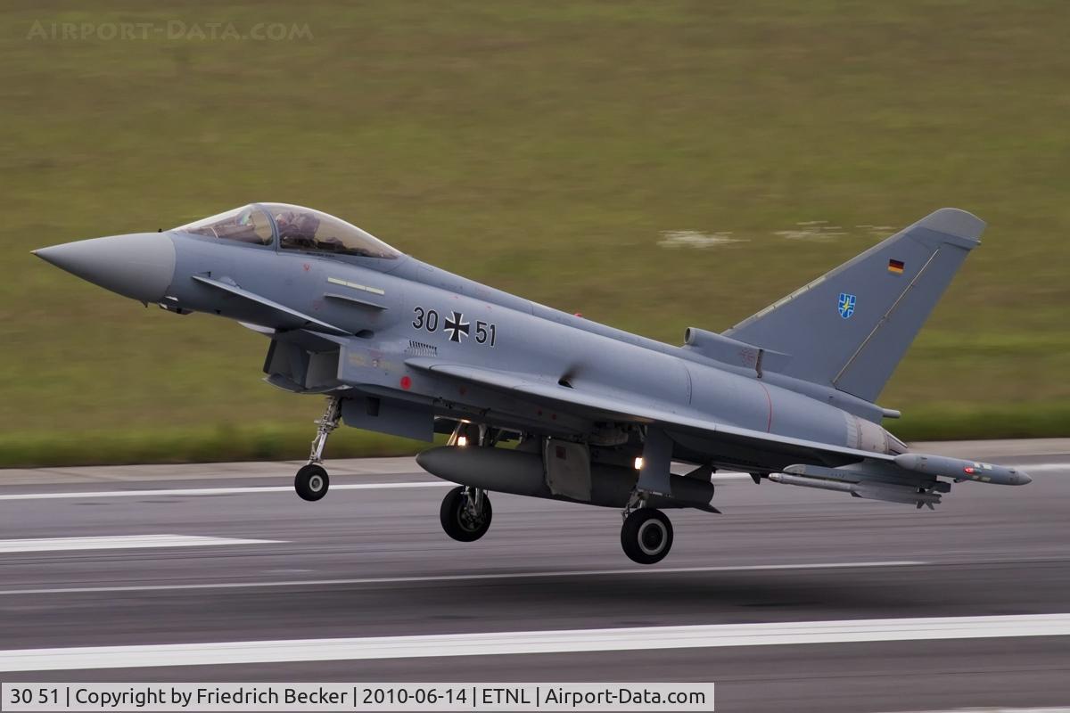 30 51, Eurofighter EF-2000 Typhoon S C/N GS036, lift-off