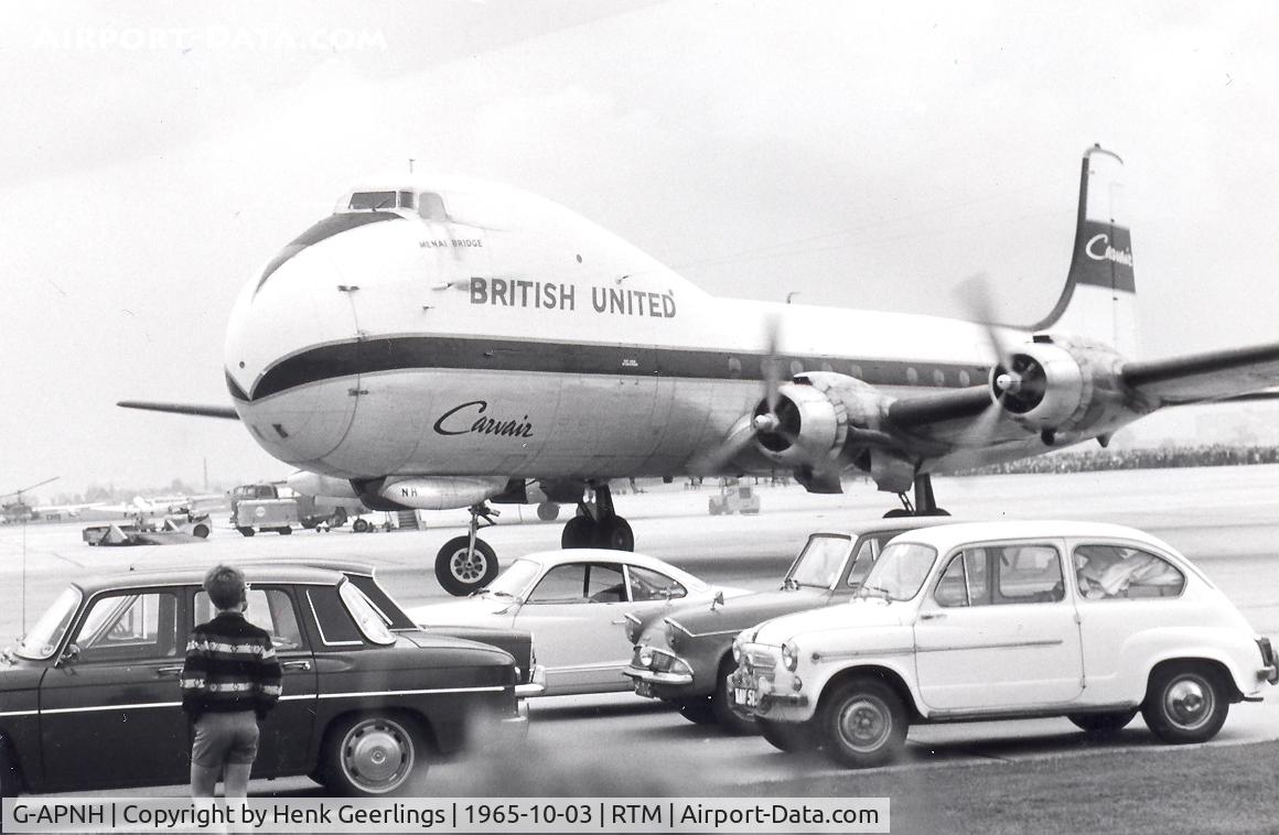 G-APNH, 1964 Aviation Traders ATL-98 Carvair (C-54B Conversion) C/N 11, British United , Carvair