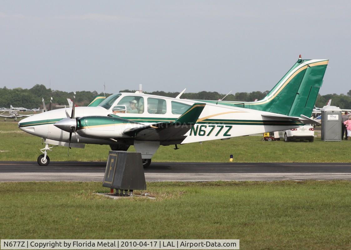 N677Z, 1965 Beech C55 Baron (95-C55) C/N TE-14, Beech 55