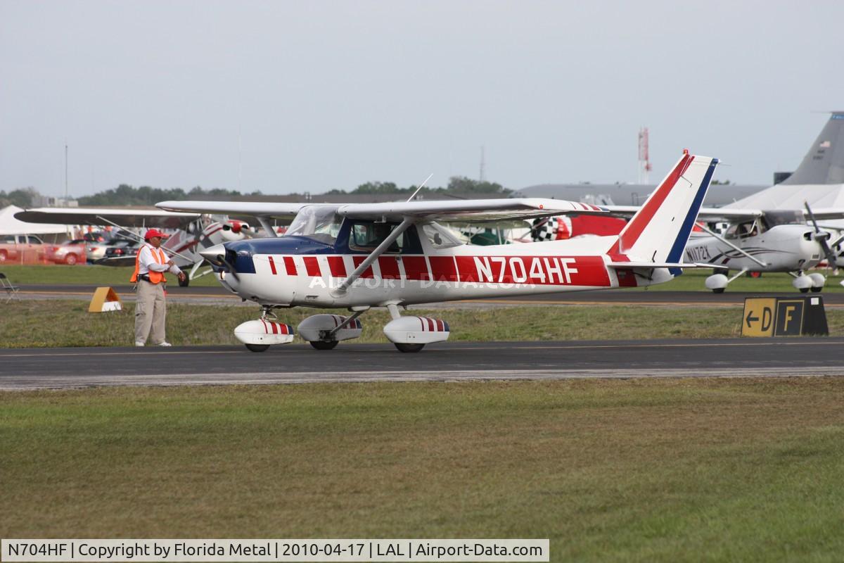 N704HF, 1976 Cessna 150M C/N 15078618, C150M