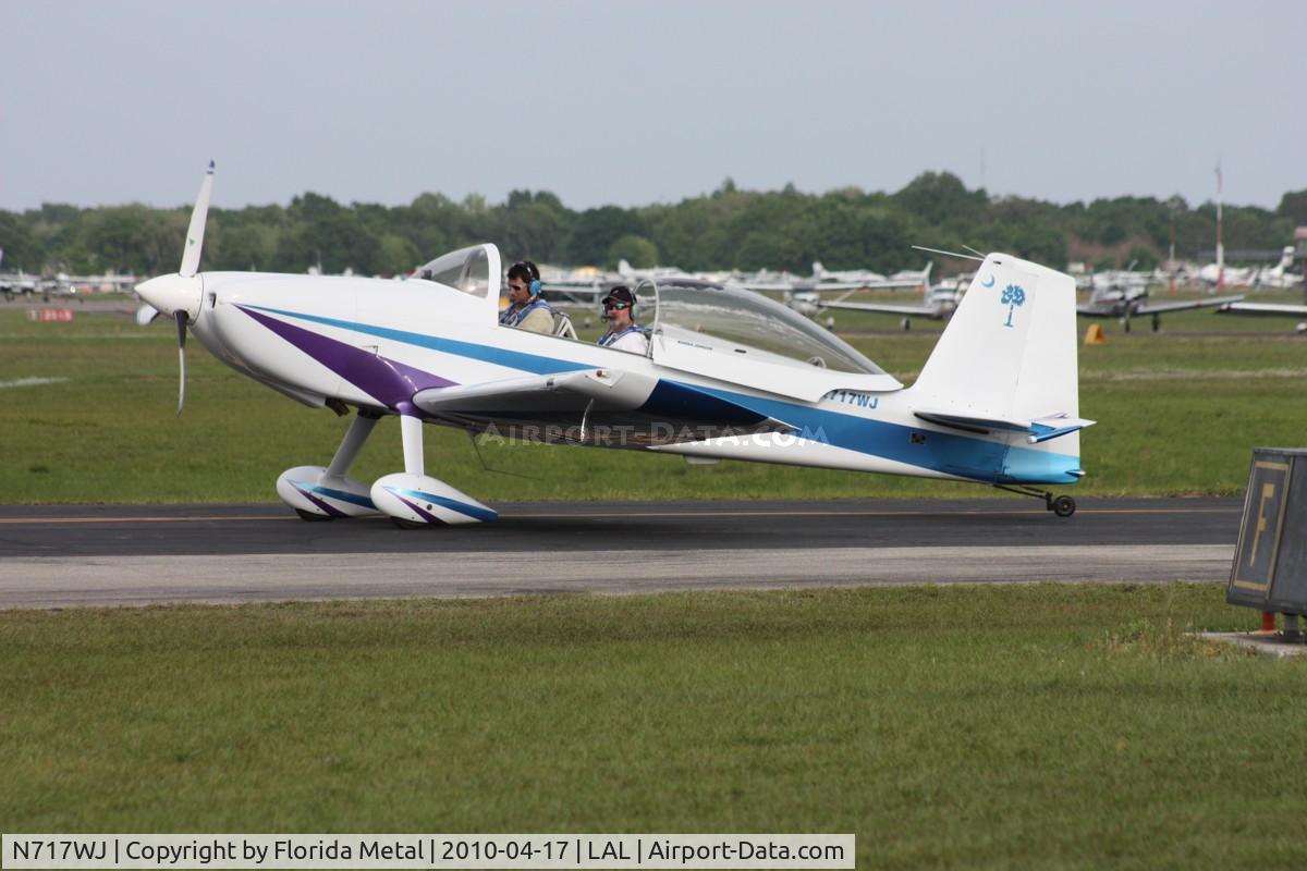N717WJ, 2007 Vans RV-8 C/N 80989, RV-8