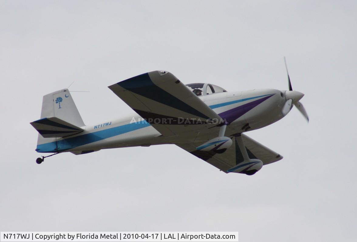 N717WJ, 2007 Vans RV-8 C/N 80989, RV-8