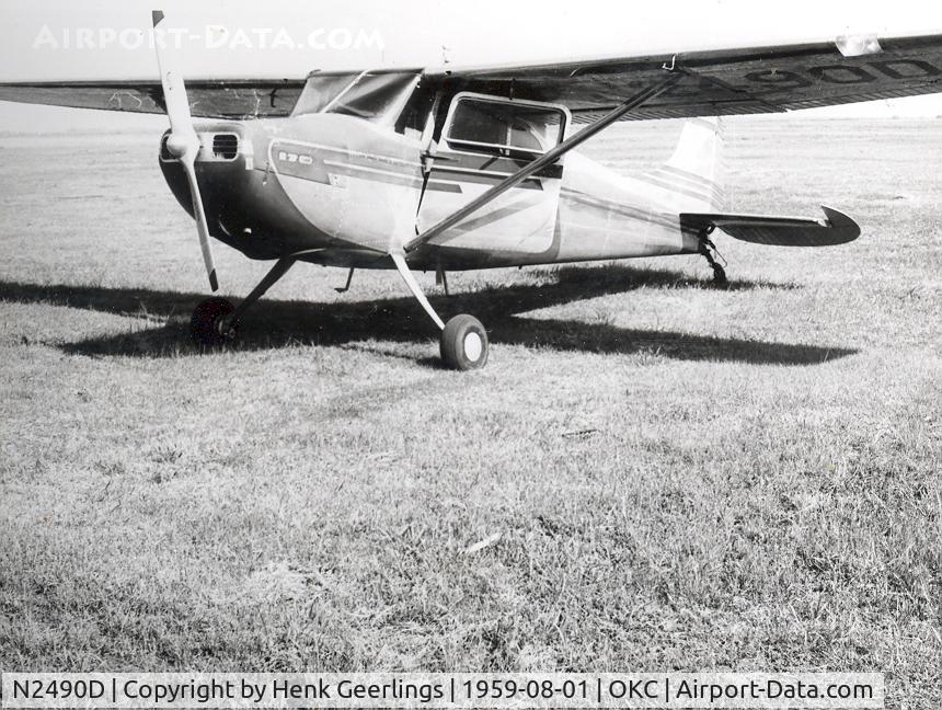 N2490D, Cessna 170 C/N 0000, Privat plane