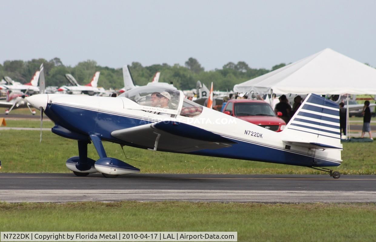 N722DK, 2002 Vans RV-6 C/N 24298, RV-6
