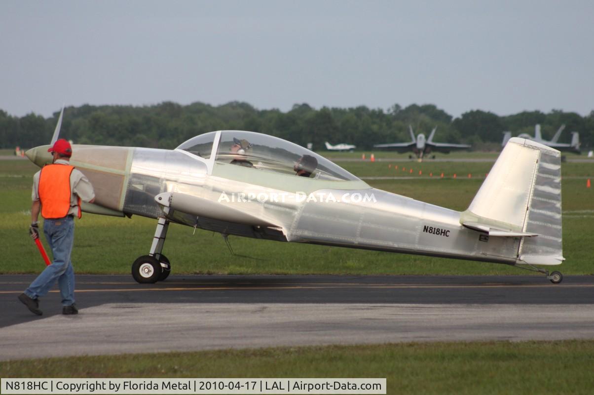 N818HC, Vans RV-8 C/N 82519, RV-8