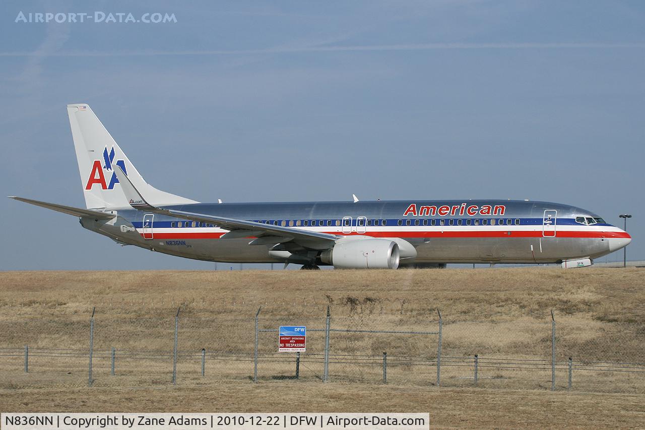 N836NN, 2010 Boeing 737-823 C/N 31095, American Airlines at DFW Airport