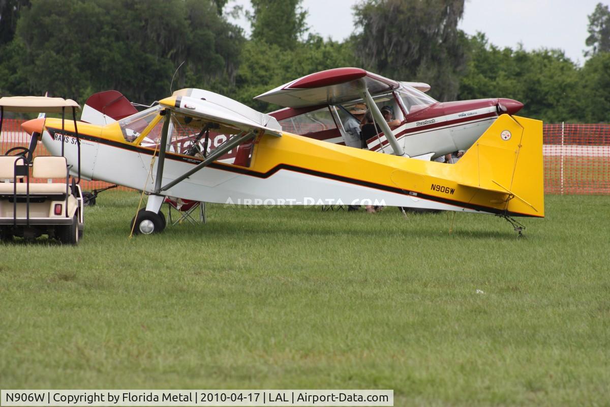 N906W, 2007 Rans S-7S Courier C/N 0306431, Rans S7S