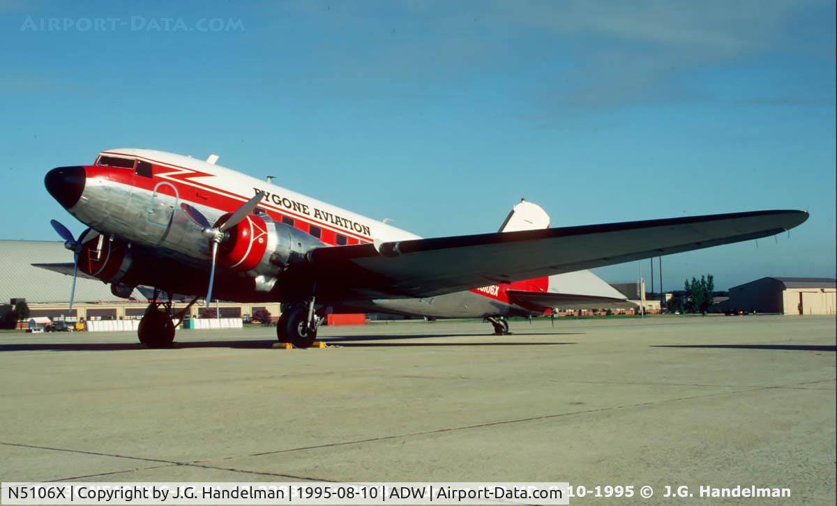 N5106X, 1943 Douglas DC3C-S1C3G (C-47) C/N 9058, At Andrews AFB for Freedom Flight