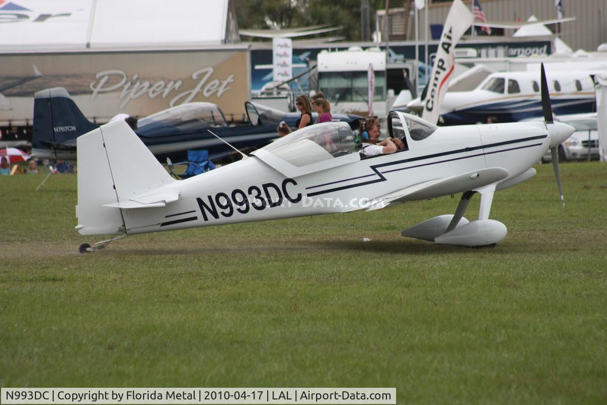 N993DC, 1998 Vans RV-6 C/N 23096, RV-6