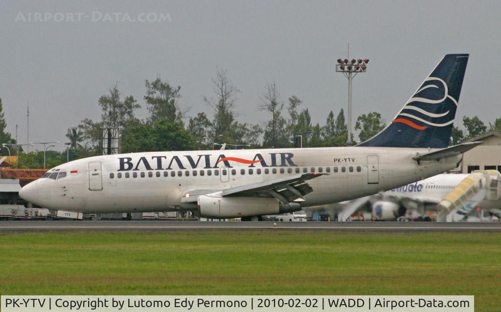 PK-YTV, 1980 Boeing 737-2M8 C/N 21955, Batavia Air