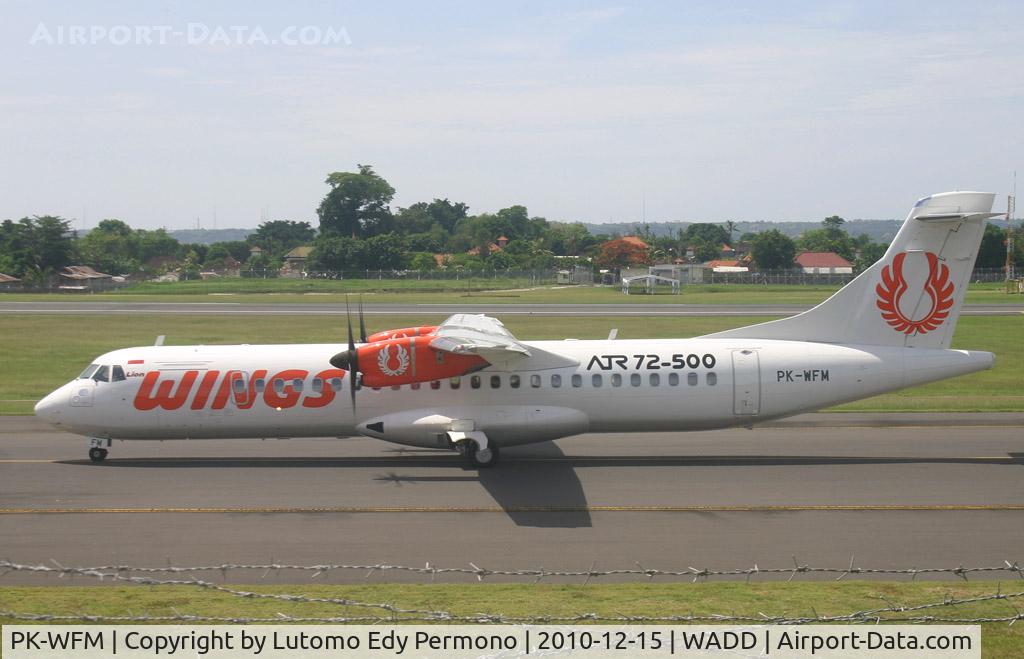 PK-WFM, 2010 ATR 72-212A C/N 922, Wings Air
