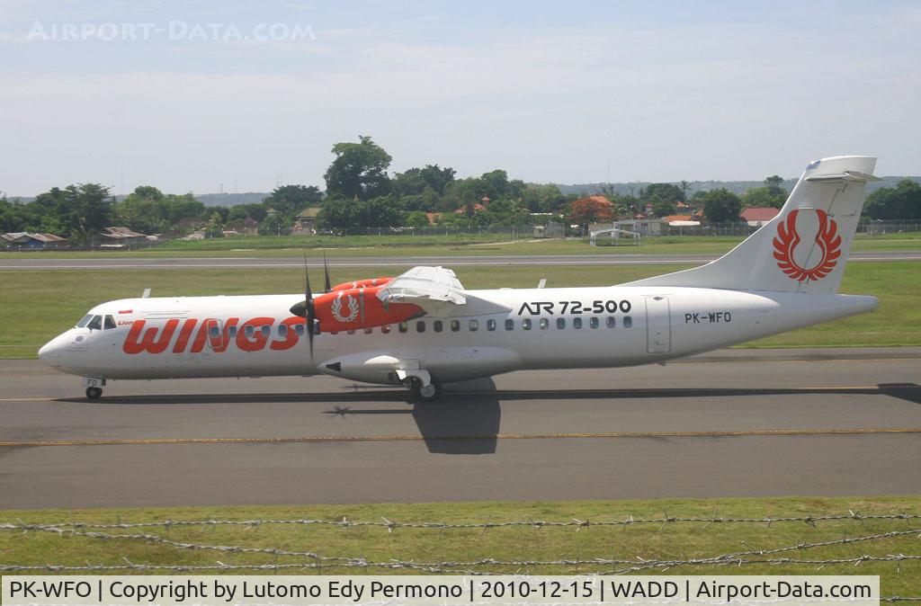 PK-WFO, 2010 ATR 72-212A C/N 936, Wings Air