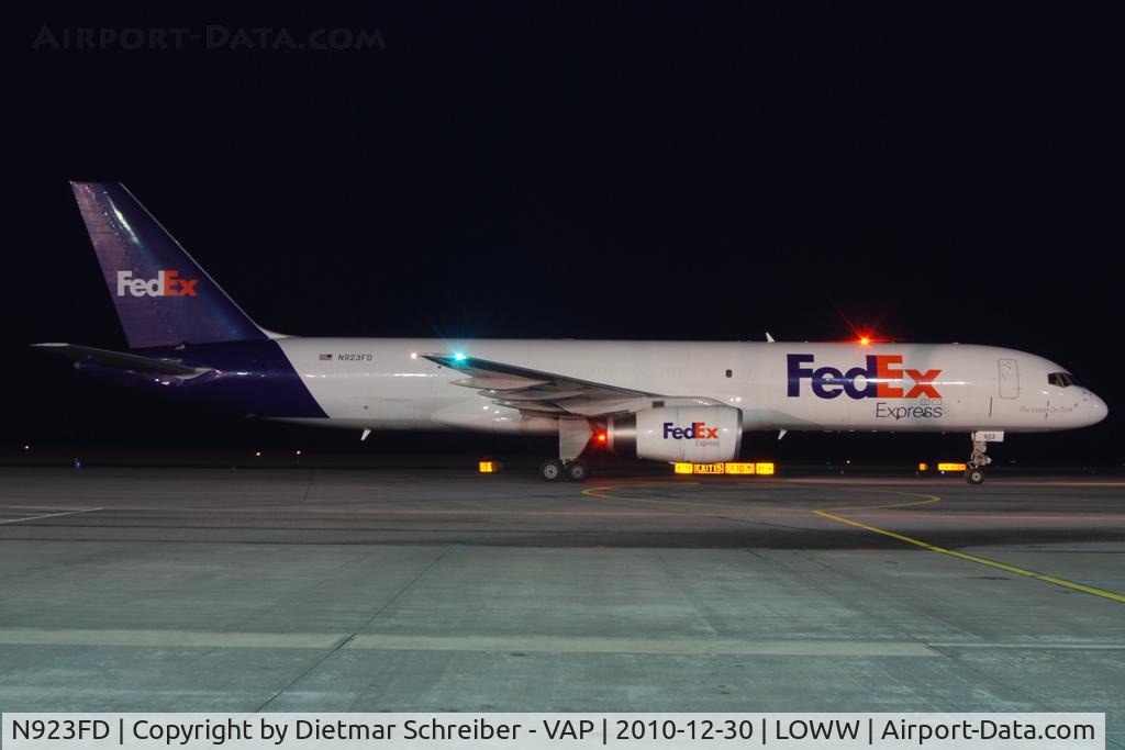 N923FD, 1992 Boeing 757-204 C/N 26266, Fedex Boeing 757-200