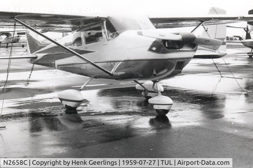 N2658C, 1978 Cessna R182 Skylane RG C/N R18200198, Tulsa Airport, Oklahoma , July 1959
