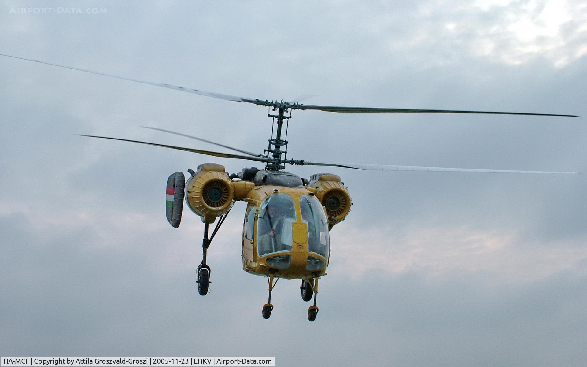 HA-MCF, 1975 Kamov Ka-26 Hoodlum C/N 7505306, Kaposujlak Airport, Acceptance flight after a service.
