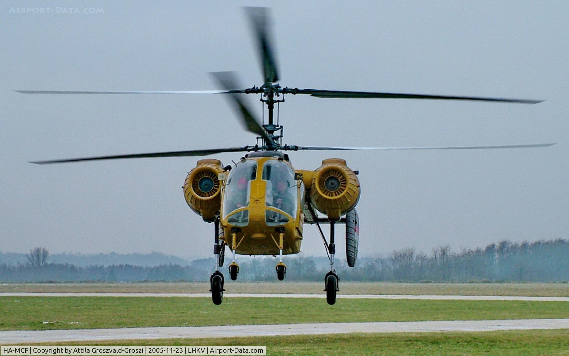 HA-MCF, 1975 Kamov Ka-26 Hoodlum C/N 7505306, Kaposujlak Airport, Acceptance flight after a service.